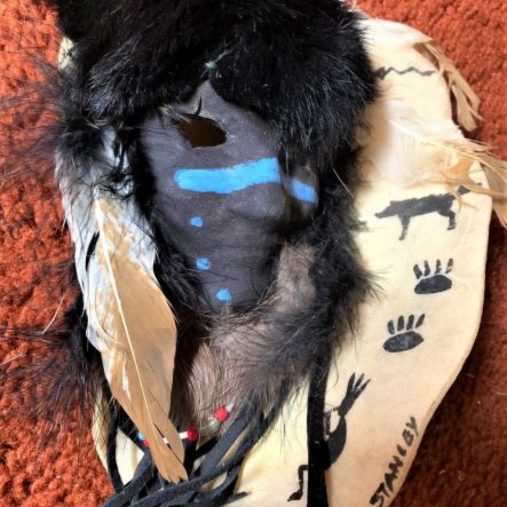 Vintage “Black Fox” Wall Décor